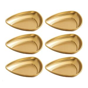 Bát gia vị để nhúng nước sốt và chuẩn bị Thành phần gói 6 Thép không gỉ nhỏ tô phục vụ nhúng khay