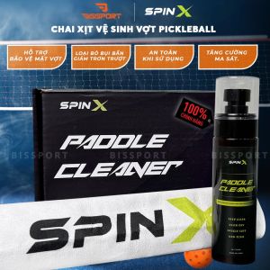 Chai Vệ Sinh Vợt Pickleball SPINX Chính Hãng - Dạng Xịt - Dễ Sử Dụng Giữ Sạch Bề Mặt Vợt Tăng Tuổi Thọ -Tăng Bám - Tiên Lợi