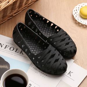 Giày Lười Nữ Đi Mưa - Giày Nữ Đi Biển Siêu Thoáng Êm Chân Thoải Mái