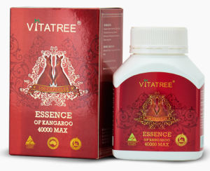 Viên uống bổ thận tăng cường sinh lý Essence Of Kangaroo (Kangaroo đỏ) 40000 Max 100 viên hãng Vitatree - Úc