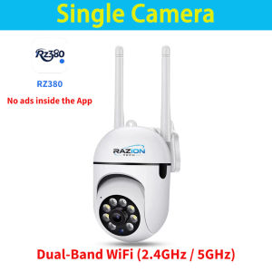 V380 Pro CCTV Camera 8MP dual lens with No wifi Needed cctv connect cellphone Two-Way Audio Full Color Night Vision Waterproof Automatic Tracking ip security cameras
