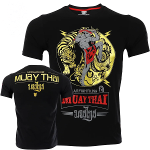 [Local Stock] VCC MMA Boxing training Printed Tees Fashion Gym Muay Thai Sports Mens T-shirt Casual Loose O-neck Tops Short Sleeve Sportswear Tee