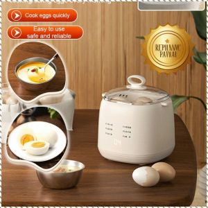 เครื่องนึ่งไข่ เรือกลไฟ ไข่ต้ม เครื่องนึ่ง มินิ ขนาดเล็ก ครัวเรือน ครอบครัว ปิดเครื่องอัตโนมัติ