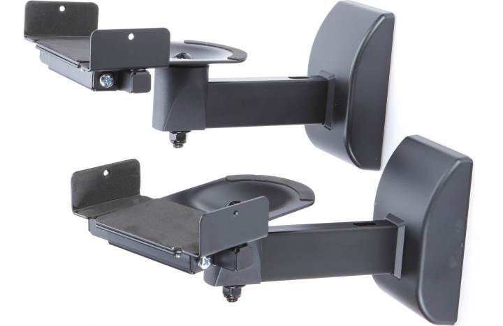 Helios AS-SPKR-26 Side Clamping Bookshelf Speaker Wall Mounts