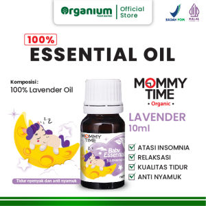 Essential Oil Baby MOMMY TIME Tingkatkan kualitas tidur bayi Oil Lavender - 10ml