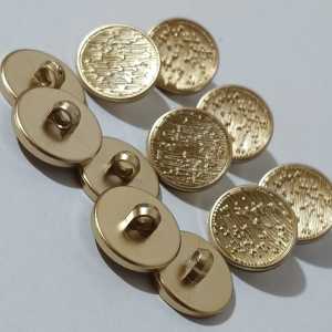 isi 100pcs kancing jamur BRAKEOUT emas 13mm  15mm  18mm  dan 21 mm