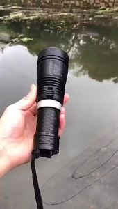 J L2 1188.8LM Diving Flashlight For Fishing Underwater 80m Waterproof for Camping Hiking