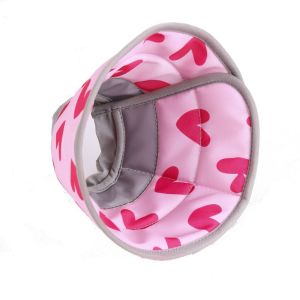 OUTOPEN Adjustable Cat Recovery Collar Soft Cute Pet Elizabethan Collar Lightweight Reusable Pet Cone Collar Puppy