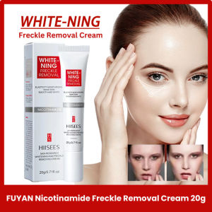Whitening Freckle Cream 20g Penghilangkan Bintik Gelap Anti Bintik Niacinamide Memudar Pigmentasi Melasma Dan Mencerahkan Krim