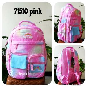 Tas Sekolah Anak Import Tas Ransel Perempuan Korean Style Alto Girl Pelangi Import Ori