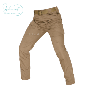 Jyuline Celana Tactical Panjang Pria Big Size Bahan Ribstop Tornado Tebal Varian Warna