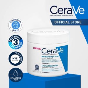 CeraVe Moisturising Cream (340g | 454g) | For Normal to Dry Skin For Face and Body