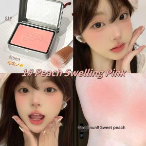 BLACK NANA Blush 6g Square Tin Micro-Fine Matte-Glow Powder 12h Long-Wear Buildable Compact Travel
