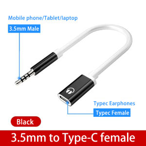 Vention Type C to 3.5mm Earphone Jack Adapter Audio Cable Type C to 3.5mm Earphone Cable For HuaWei XiaoMi Oneplus OPPO VIVO Type C to 3.5mm Earphone Audio Cable