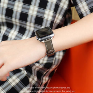 Leather Attelage strap For Apple Watch band Ultra 49mm 45mm 41mm 44mm 40mm 42mm 38mm watchband bracelet single Tour i Watch Series 8 7 6 5 4 3 SE strap case