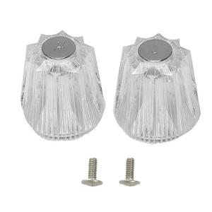 2/3Pcs Bathroom Faucet Knobs Hot And Cold Shower Knob Replacement Shower Faucet Handle for Hot Cold Water Control