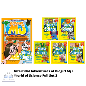 [SG STOCK] WS E - Biogirl MJ Comic Book and World of Science Full Set Bundle - Age 6-12+ Children STEM Science Primary School Learning Comic Book