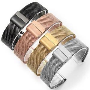 Zhangeer 12 13 14 16 17 18 19 20 21 22mm width Stainless Steel Milanese Mesh Band For DW Wristwatch Straps Ordinary Watchband With Tools