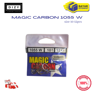 Mata Kail Pancing Magic Karbon 1055 W size 1 2 3 4 7 8 9 10