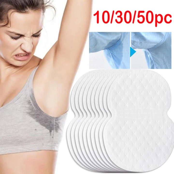 50PC Underarm Pads Dress Underarm Arm Sweat Pads Under Arms