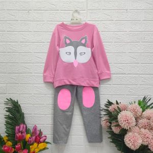 Setelan anak perempuan kekinian set celana anak setelan anak cewek Setelan SERIGALA