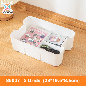 Oxihom S9007 Rak Kosmetik Tempat Make Up Plastik Tempat Penyimpanan Tool Box