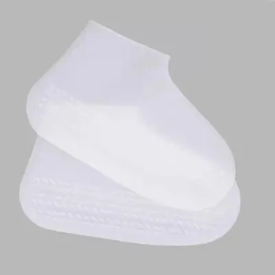 Zenwyra 1 Pair Waterproof Rain Shoe Cover Unisex Thickening Silicone Reusable Anti slip Rain Boot Cover COD