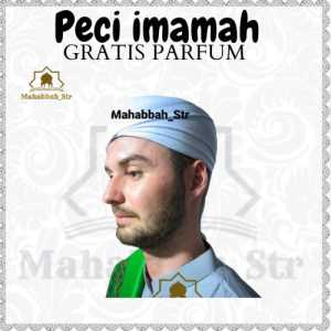 Peci Imamah Permanen Bonus Minyak Wangi