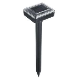 Solar Ultrasonic Animal Repeller Waterproof Pest Repeller Motion Sensor Garden Dog Cat Mouse Deterants Penghalau Perosak