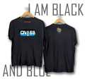 Kaos CN69 Fans Ultras Inter Milan | Curva Nord 69 T-Shirt Im Black And Blue. 