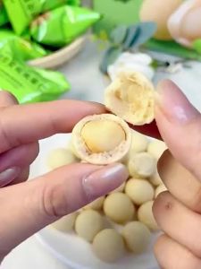 Mustard-flavored Crispy Macadamia Nuts Fresh Daily Nuts 600g Shanmus same style summer fruit snacks Mustard Flavor Kernel Macadamia Nuts Snacks