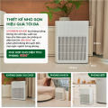Máy Lọc Không Khí Diệt Khuẩn UVC LED UVGREEN - Model 600-KA Dành Cho Diện Tích 50-60m2 - Công Nghệ UVC LED, Lõi Lọc HEPA H13 Lọc Sạch 99,97% Bụi Mịn, Lông Thú Cưng, Bảo Hành 24 Tháng. 