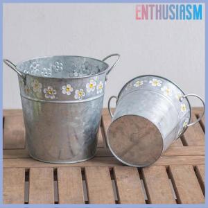 【Enthusiasm】🌟🌟【Hot Sale】🎈 แจกันดอกไม้เหล็กวินเทจแจกันดอกไม้ต้นไม้กระถางระเบียงถังพืช
