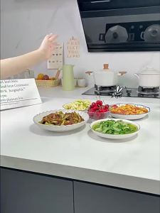 Foldable Lace Food Cover Tudung Saji Collapsible Pop Up Dish Cover Portable Mesh Cover Dining Table Cover Anti-flies Food Cover Lace Vegetable Cover Foldable Food Cover