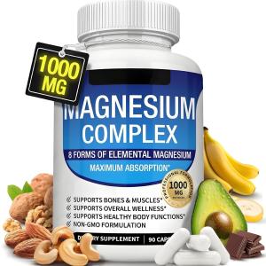 In-stock Hot-selling Magnesium Complex Capsules Magnesium Supplement Fitness Edible Magnesium Complex