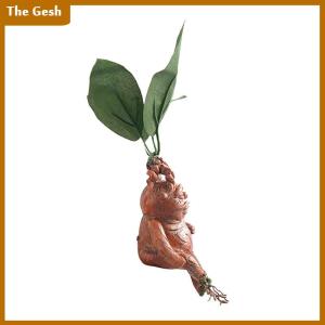 [The Gesh] Mandrake Grass Resin Statue Landscape Ornament Art Figurine Crafts for Garden