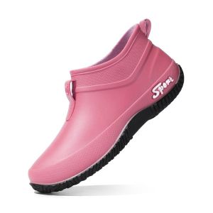 YESMILE Phong cách giải trí Giày đi mưa chống thấm nước Đế dày Đế giày chống mài mòn. Giày đi mưa Thoải mái Chống thấm nước Giày đi mưa thường ngày Dành cho phụ nữ.