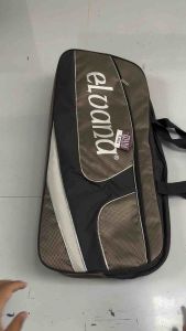 Tas Badminton Elvana Kotak Waterproof Anti Air 2 Sleting Besar