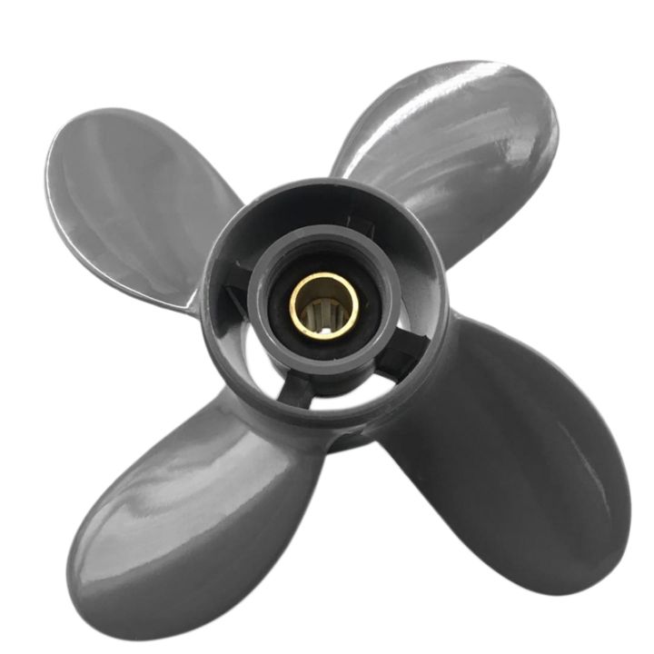 (AZEU) 9 1/4X11 Boat Outboard Propeller, for 9.9HP F9.9 15HP F15C F15 ...