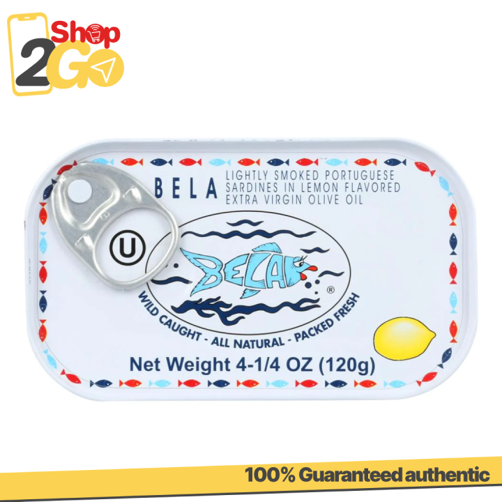 Bela Sardines in Olive Oil 120g Lazada PH