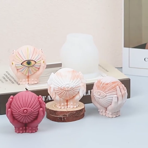 Tay và mắt khuôn Khuôn Silicone cho đồ thủ công làm bằng tay độc đáo nhựa Epoxy đồ trang trí đám cưới làm khuôn