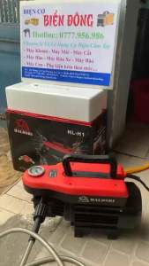 Máy rửa xe haloshi thailand máy đẹp nhỏ gọn chất lượng hàng đầu Tặng bình bọt tuyết