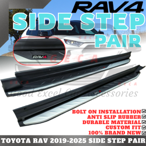 GECA RAV4 2019-2025 (ORIGINAL) SIDE STEP PAIR (12197)
