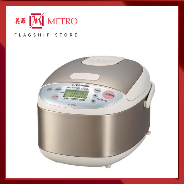 Zojirushi 0.54L Micom Rice Cooker/Warmer NS-LAQ05 | Lazada Singapore