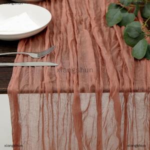 [COD] xiangshun 90x300Cm Gạc Bảng Á Hậu Đám Cưới Bán Tuyệt Cổ Điển Vải Vải Ăn Đảng Giáng Sinh Tiệc Vòm Bánh Bảng Trang Trí Nội Thất