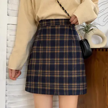 Plaid skirt lazada hotsell