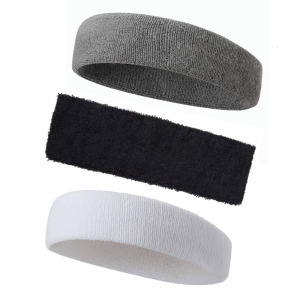 Basketball Sports Headband Women Men Gym Fitness Sweat Hair Band Volleyball Tennis Running Cotton Elastic Sweatband