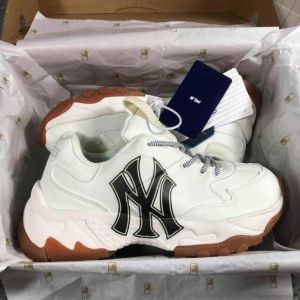 Nyb ny Sneakers With ny Brown Sole And Black Letter Pattern Increase Height full size bill