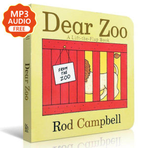 Philippines ready Stock Dear Zoo Board Book Colouring English Activity Picture Book for Kids Story Book Bedtime Reading Children Book Montessori Educational Toys Learning Materials for Kids 1-5 Years Old Birthday Gift Present
