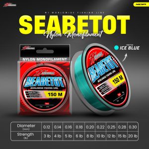 Hayumake SEABETOT Senar Pancing Nylon Monofilament